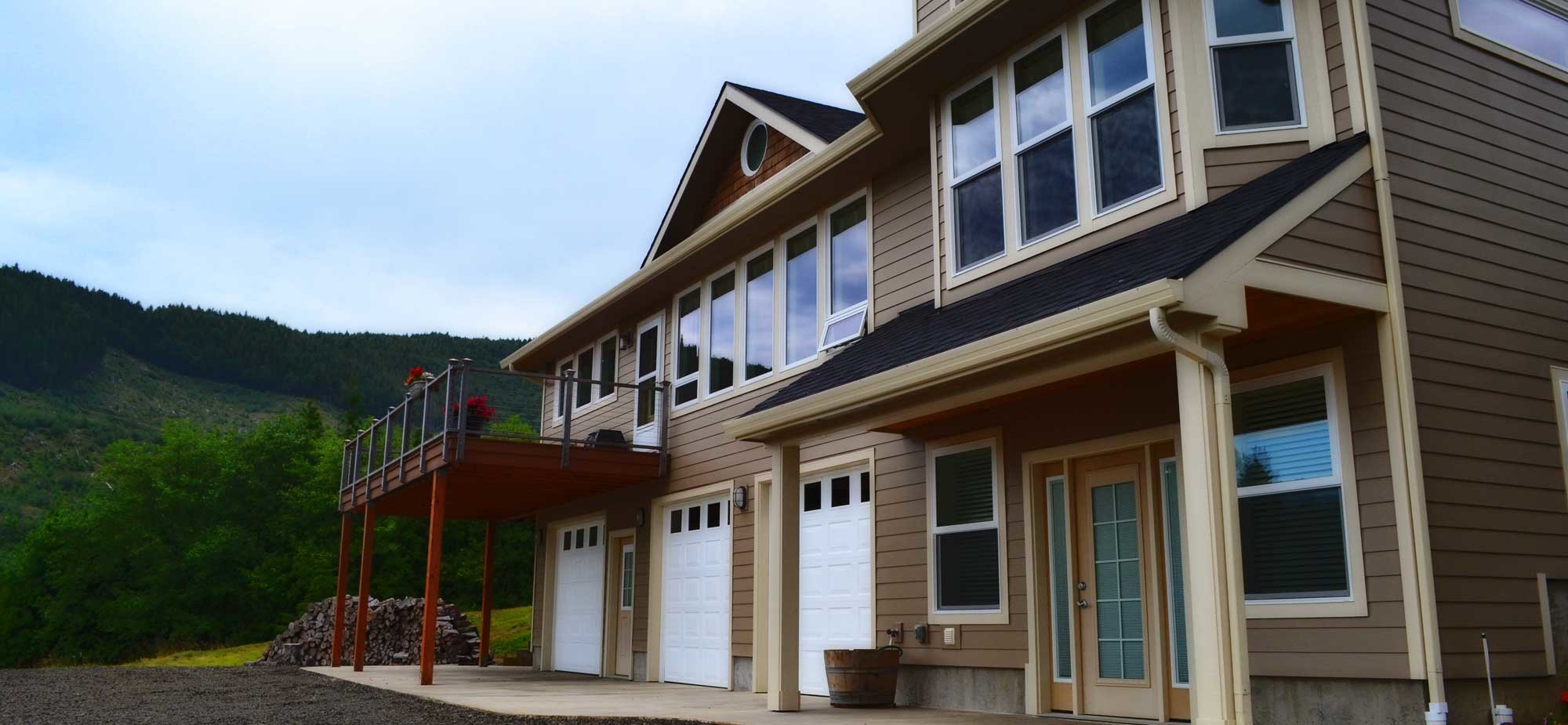 Construction in Tillamook Oregon