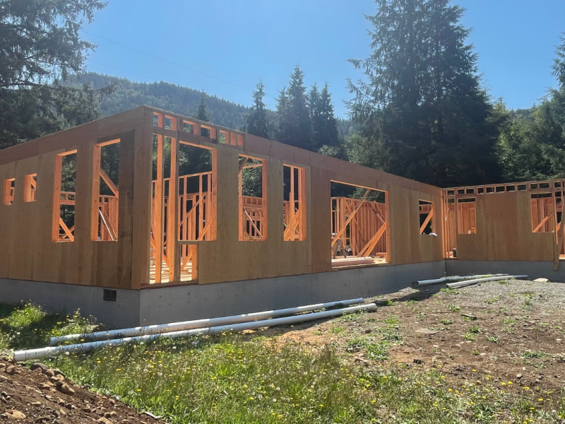 Vandecoevering Home being built