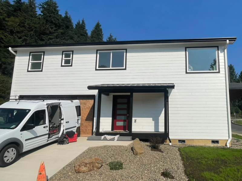 Vine Maple Lane in Garibaldi Oregon